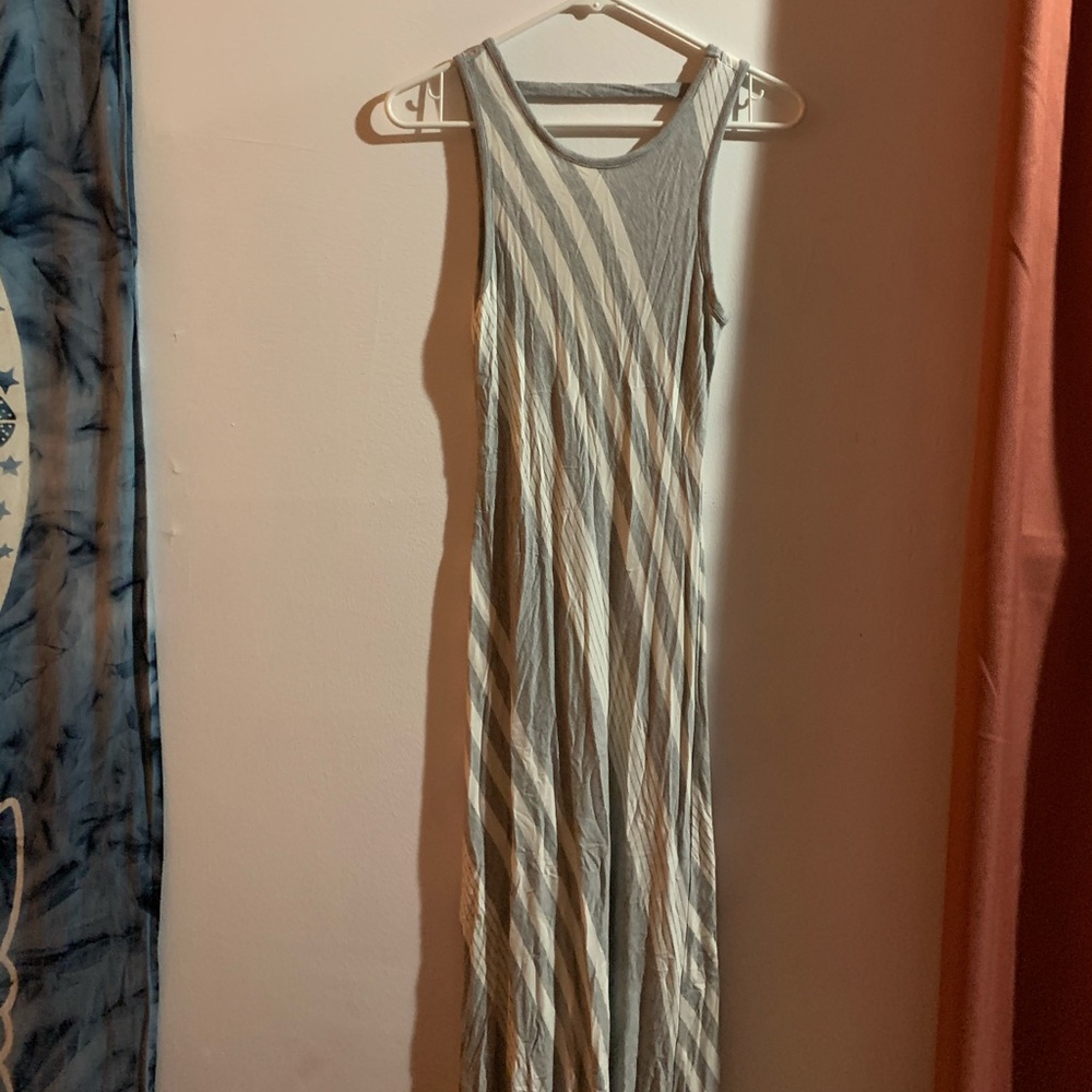 Fitted maxi dress